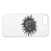 Middeleeuwse zongravure - Whimsigoth Esthetisch -  Case-Mate iPhone Case (Achterkant (Horizontaal))