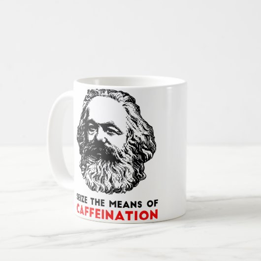 Middelen voor de Mok van cafeïne (Voorkant links)