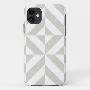 Middelgrijs geometrische decobeugel Case-Mate iPhone case
