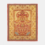 Middelgroot 1-Person Wasbare moslim Prayer Rug 50 Fleece Deken (Voorkant)