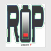 Middelgroot 6 x 6 inch vinylsticker op maat gesned sticker (Vel)