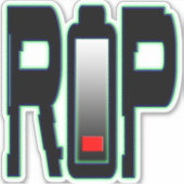 Middelgroot 6 x 6 inch vinylsticker op maat gesned sticker (Voorkant)