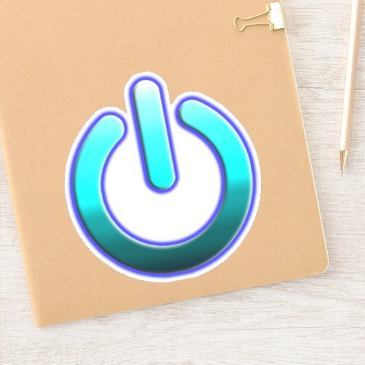 Middelgroot 6 x 6 inch vinylsticker op maat gesned sticker (Notitieboek)