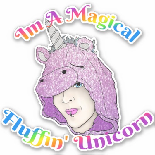 Middelgroot 6 x 6 inch vinylsticker op maat gesned sticker (Voorkant)