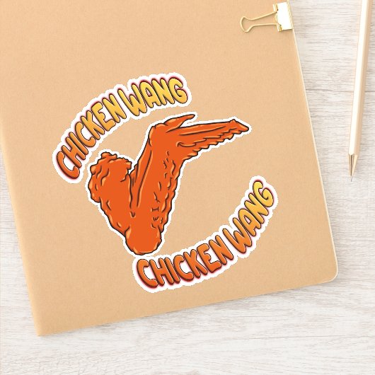 Middelgroot 6 x 6 inch vinylsticker op maat gesned sticker (Notitieboek)