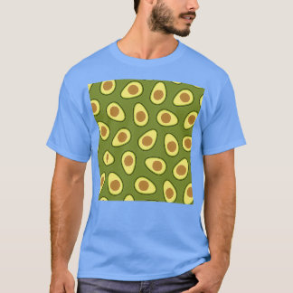 Middelgroot avocado-patroon 1 t-shirt