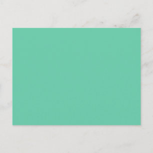 Middelgroot Briefkaart van Aquamarine