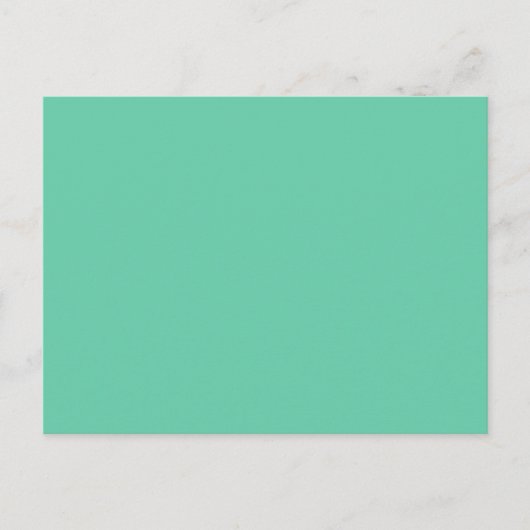 Middelgroot Briefkaart van Aquamarine (Voorkant)