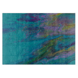 Middelgroot glazen snijvlak snijplank