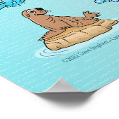 Middelgroot SoCal-Poster Poster (Hoek)