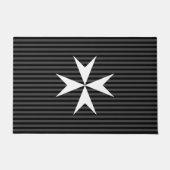 Middelgroot wit kruis | Orde van St. John (VK) Deurmat (Voorkant)