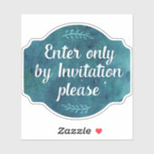 Middelgrote 6 x 6 inch vinylbesproeiers op maat sticker (Vel)