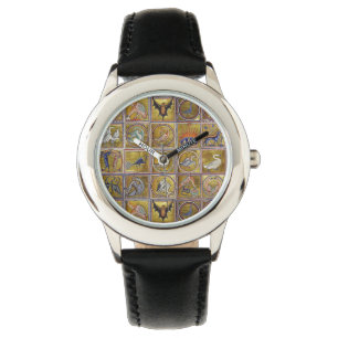 MIDDELGROTE BESTIJDIGE, FANTASTISCHE DIEREN, GOUDE HORLOGE