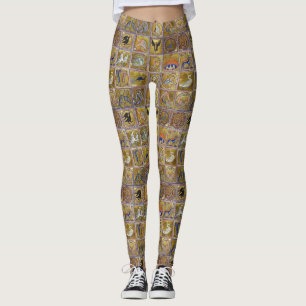 MIDDELGROTE BESTIJDIGE, FANTASTISCHE DIEREN, GOUDE LEGGINGS
