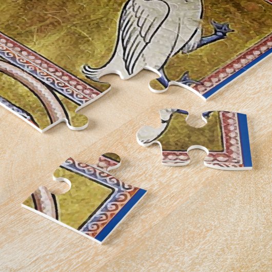 MIDDELGROTE BESTIJDIGE, FANTASTISCHE DIEREN, GOUDE LEGPUZZEL (Zijkant)