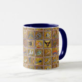 MIDDELGROTE BESTIJDIGE, FANTASTISCHE DIEREN, GOUDE MOK (Voorkant rechts)