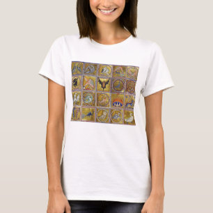 MIDDELGROTE BESTIJDIGE, FANTASTISCHE DIEREN, GOUDE T-SHIRT