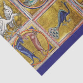 MIDDELGROTE BESTIJDIGE, FANTASTISCHE DIEREN, GOUDE TISSUEPAPIER (Detail)