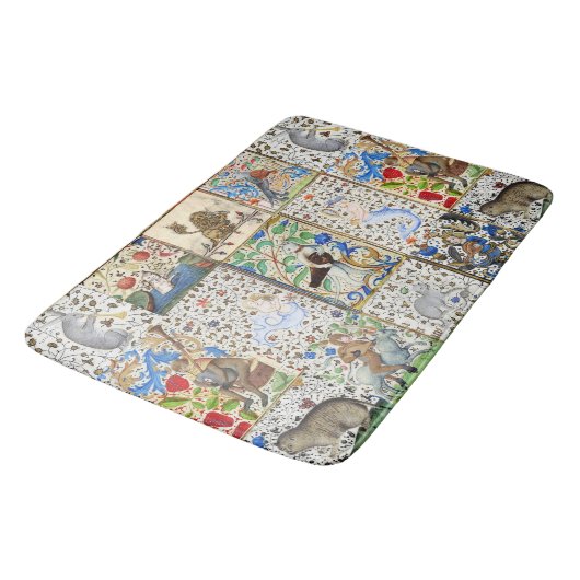 MIDDELGROTE BESTIJDIGE SPEELSTUKKEN BADMAT (Gekanteld)