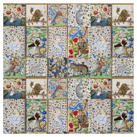 MIDDELGROTE BESTIJDIGE SPEELSTUKKEN STOF (Swatch)