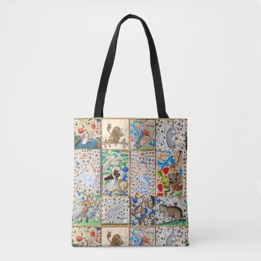 MIDDELGROTE BESTIJDIGE SPEELSTUKKEN TOTE BAG (Voorkant)