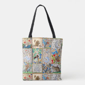 MIDDELGROTE BESTIJDIGE SPEELSTUKKEN TOTE BAG (Achterkant)