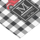 Middelgrote bizarre buffelcontroles |Red Truck Mon Medium Tafelloper (Hoek)