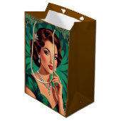 Middelgrote cadeautas (Voorkant Gekanteld)