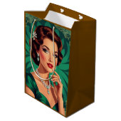 Middelgrote cadeautas (Achterkant Gekanteld)