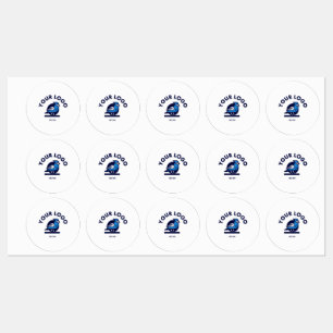 Middelgrote cirkelkleefstof / waterdicht etiket labels