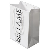 Middelgrote detailhandel/Gift Bellame Bag Medium Cadeauzakje (Achterkant Gekanteld)