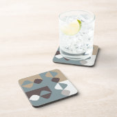 Middelgrote eeuw Modern - Mint Chocolate Caramel Bier Onderzetter (Rechterzijde)