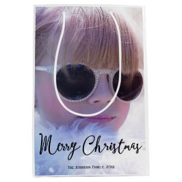 Middelgrote Fotokerstcadeautassen Medium Cadeauzakje