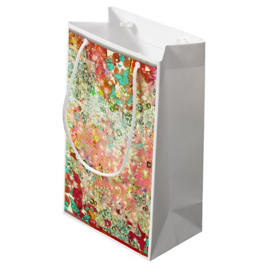 Middelgrote geschenkzak Princess Time Klein Cadeauzakje (Achterkant Gekanteld)