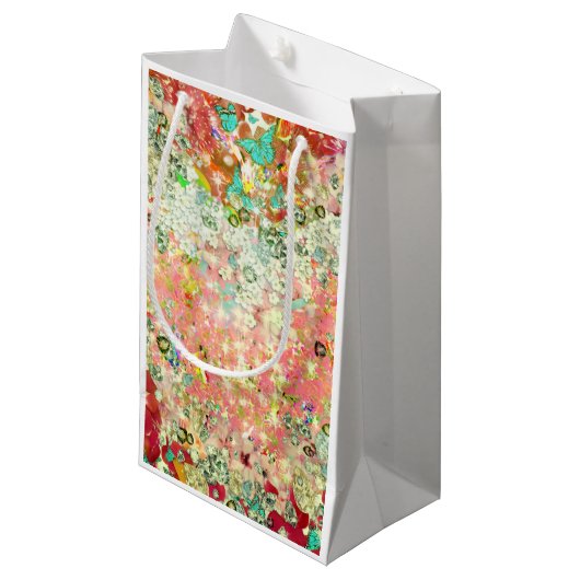 Middelgrote geschenkzak Princess Time Klein Cadeauzakje (Voorkant Gekanteld)