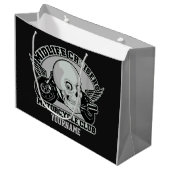 Middelgrote kruising MC, aangepaste cadeautassen Large Cadeautasje (Voorkant Gekanteld)