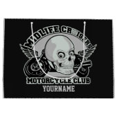 Middelgrote kruising MC, aangepaste cadeautassen Large Cadeautasje (Achterkant)