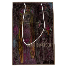 Middelgrote, matte, middelgrote Gift Bag "NET DIVO Medium Cadeauzakje