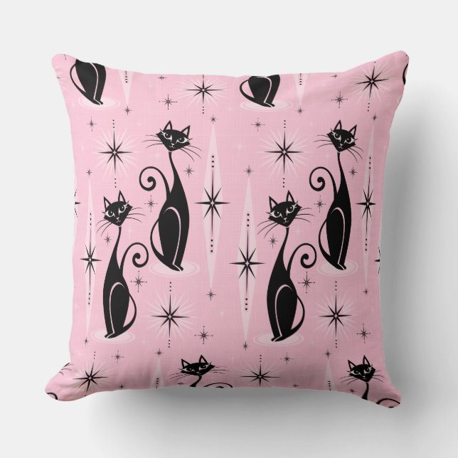 Middelgrote middeleeuwse atoomkatten met middelhog kussen (Voorkant)