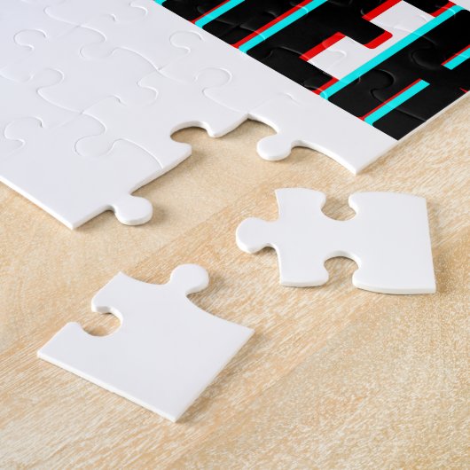 Middelgrote paardenfok legpuzzel (Zijkant)