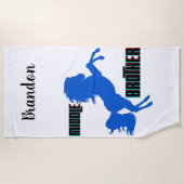 Middelgrote paardenfok strandlaken (Voorkant)