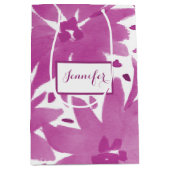 Middelgrote, speciaal voor het ontwerp ontworpen,  medium cadeauzakje (Voorkant)