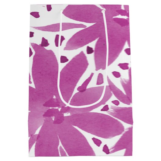 Middelgrote, speciaal voor het ontwerp ontworpen,  medium cadeauzakje (Achterkant)