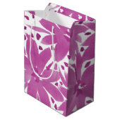 Middelgrote, speciaal voor het ontwerp ontworpen,  medium cadeauzakje (Achterkant Gekanteld)