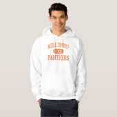 Middelgrote stad - Panthers - Kaapmei-gerechtshof Hoodie (Voorkant volledig)