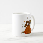 Middelgrote stapel bladeren Mok (Voorkant rechts)