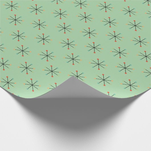 Middelgrote sterren die papier verpakken (Hoek)