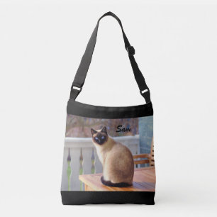 Middelgrote stijl: All-Over-Print Cross Body Bag, Crossbody Tas