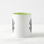 Middelgrote tekst LIMOGROEN Combinatie 325ml Aange Mok (Midden)