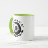 Middelgrote tekst LIMOGROEN Combinatie 325ml Aange Mok (Voorkant links)